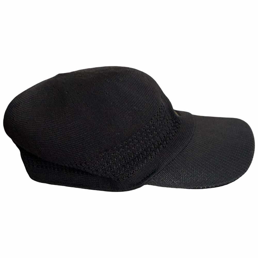 Kangol Tropic Ventair Space Cap Black Baseball Hat Medium - Picture 2 of 4